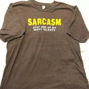 Sarcasm One of My Many Talents Mens Graphic/Funny/